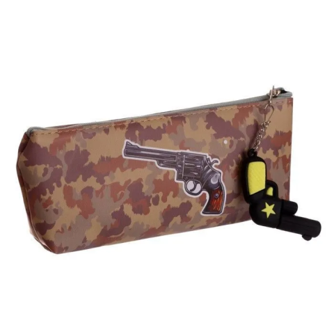 Пенал силіконовий із підвіскою Пістолет, PVC, 21147Y-P (В асортименті)