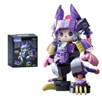 Конструктор Робот-кіт, W9201A-D, (В асортименті)