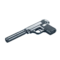 Пістолет, 24 см, пластикові кулі, 118SE+