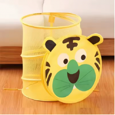 Кошик для іграшок 40-40-42см, кришка (липучка), сітка (MR1299) Мікс