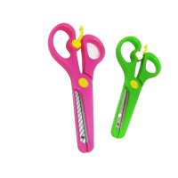 Ножиці дитячі із обмежувачем та захистом леза, 6010, 2 шт.