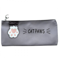 Пенал ПВХ, 20x10 см, Лапка котика, 13223 (В асортименті)