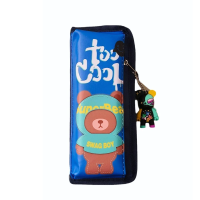 Пенал-косметичка на 2 відділення, Ведмедик, 6556 (В асортименті)