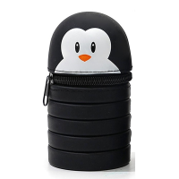 Пенал-підставка для ручок, розкладний силіконовий, Тваринки, 13192 (В асортименті)