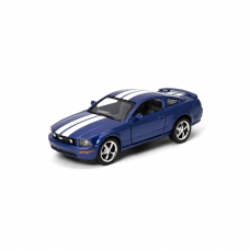 Металлическая инерционная легковая модель Ford Mustang GT 2006 5" с принтом, открываются двери (в ассортименте)