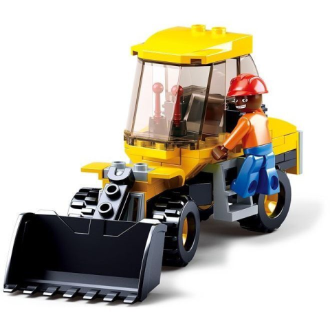 Конструктор SLUBAN Town Місто: Будівельна техніка, M38-B0377, 83 деталі, фігурка, (В асортименті)