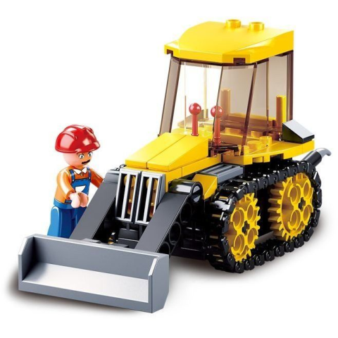 Конструктор SLUBAN Town Місто: Будівельна техніка, M38-B0377, 83 деталі, фігурка, (В асортименті)