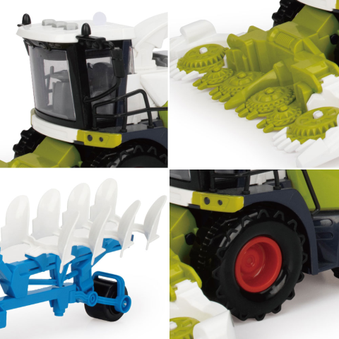 Комбайн інерційний, 550-8C-9C, 40 см, причіп, звук, світло, рухомі деталі (В асортименті)