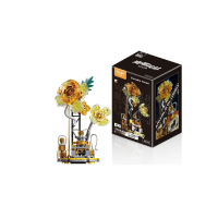 Конструктор Квіти, W9200, (В асортименті)