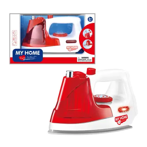 Утюг, звук, подсветка, брызгает водой, трещотка, 3207B/3207 (в ассортименте)