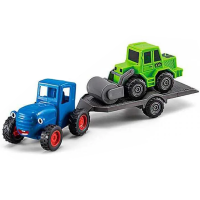 Трактор Синій Трактор з причепом, герой, екскаватор, інерція