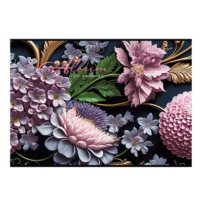 Альбом для малювання А4, 40 аркушів, 100 г/м², на скобі, дизайн 23053-23056 (В асортименті)