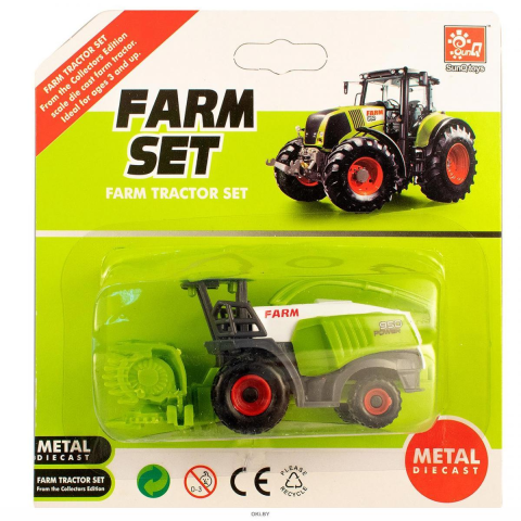 Трактор металопластик, на листі (В асортименті)