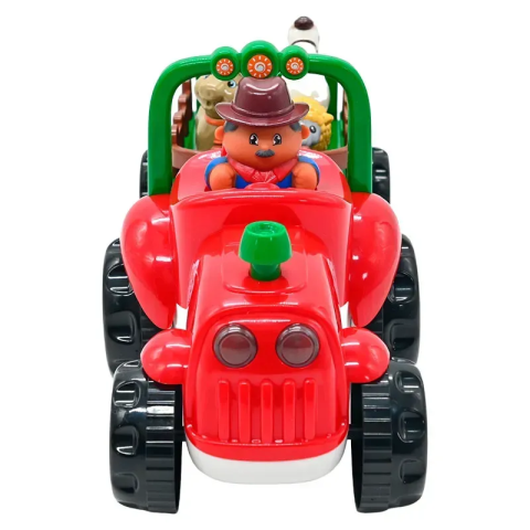 Трактор музичний WToys українська озвучка, світло, віршики, казки