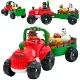 Трактор музичний WToys українська озвучка, світло, віршики, казки