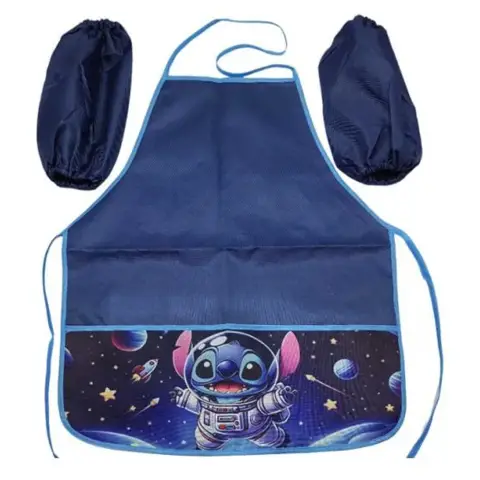 Набір фартух 50x45 см + нарукавники 26 см Стіч, 127-4 (В асортименті)