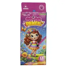 Карандаши пластиковые, 12 цветов, 241107-12 (в ассортименте)