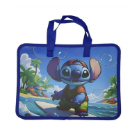 Папка-портфель ПВХ, А4, дитяча для зошитів, Стіч, 805-S (В асортименті)