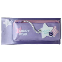 Пенал-косметичка Підвіска-Перлини, 2 змійки, PVC, 6637 (В асортименті)