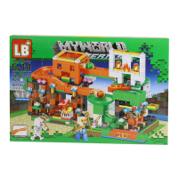 Конструктор Майнкрафт, LB1124, 423 деталі, 47.5x32x7 см