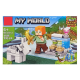 Конструктор детский My World Minecraft, MG1201, 36-49 деталей, (в ассортименте)