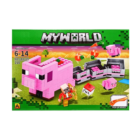Конструктор дитячий My World Minecraft, 1155, (В асортименті)