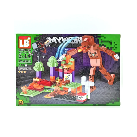 Конструктор Minecraft, LB1152, 225-239 деталей, (В асортименті)