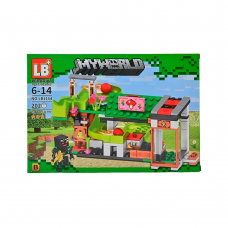 Конструктор Minecraft, LB1154, 201-215 деталей, (в ассортименте)