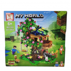Конструктор дитячий My World Minecraft, MG1381, 611+ деталей