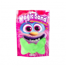 Кінетичний пісок Magic sand в пакеті 39401-4 фіолетовий, 0,200 кг Стратег /40/