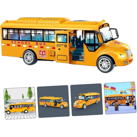 Шкільний автобус, 7729, інерція, звук, підсвічування