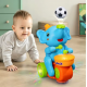 Чарівний Слоник "WToys", 2 кольори, ОЗВУЧ. УКР. МОВОЮ, підсвічування, пісні, колесо вільного ходу, тримає м’яч у повітрі, рухаються ніжки, оминає перешкоди, в кор. /60-2/