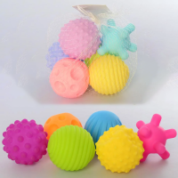 Іграшка для купання, 6 шт., 7 см, пищалка, в сітці, 20x10x11 см (В асортименті)