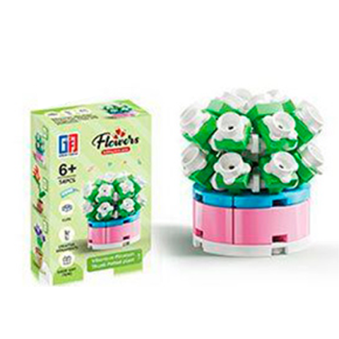 Конструктор Квіти в горщику, 123-935, від 36 деталей