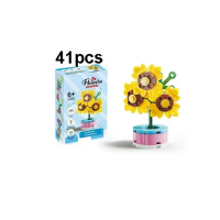 Конструктор Квіти в горщику, 123-935, від 36 деталей