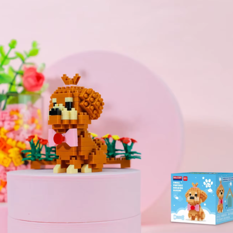 Конструктор Собака, 18248-2-3-4-5-6-7-8-9, від 166 деталей, (В асортименті)