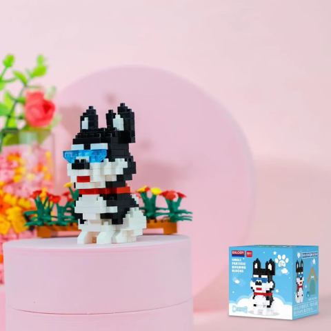 Конструктор Собака, 18248-2-3-4-5-6-7-8-9, від 166 деталей, (В асортименті)