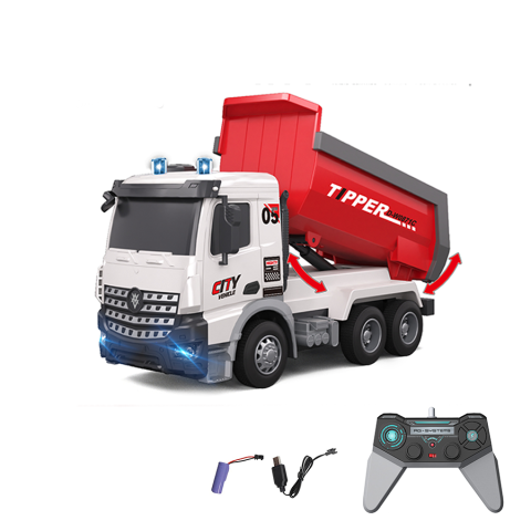 Бетонозмішувач на радіокеруванні, 28 см, 1:14, світло, USB, YJ-114-2-116-1 (В асортименті)