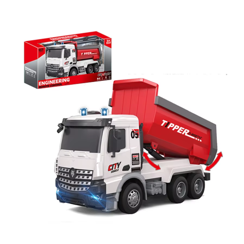 Бетонозмішувач на радіокеруванні, 28 см, 1:14, світло, USB, YJ-114-2-116-1 (В асортименті)