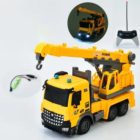 Будтехніка на радіокеруванні, 1:14, акумулятор, світло, 43x23.5x13 см, YJ-113-1-2