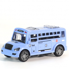 Шкільний автобус, відчиняються двері, п/е 13*6*5,5см (JW567-066)