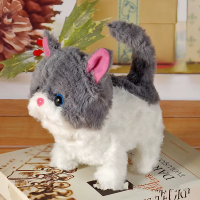 М’яка інтерактивна іграшка кошеня, C23908, 15 см (В асортименті)