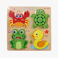 Вкладиші дерев’яні, 18x18 см, C73294 (В асортименті)