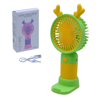 Вентилятор, вбудований акумулятор, USB кабель, Q300A (В асортименті)