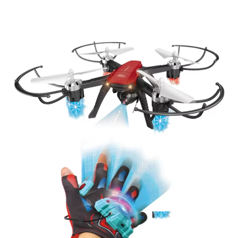 Квадрокоптер на радіокеруванні, 2.4G, 28 см, пульт-браслет, H263