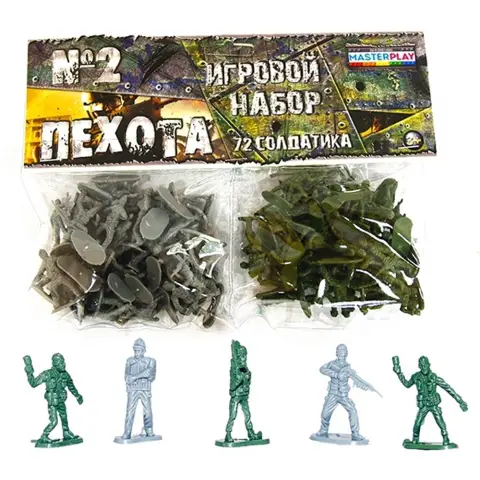 Набір солдатиків Захисник №2, 1-043