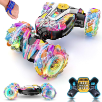 Всюдихід-трюкач на радіокеруванні Twist, акумулятор, світло, дим, 30x9x15.5 см, 2333