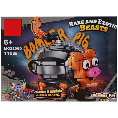 Конструктор БРЕЙНРОТ Герої мемів, MG2206, 85+ деталей, (В асортименті)