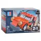 Конструктор 2в1 Транспорт-трансформер, 123-353/357, від 51 деталі, (В асортименті)