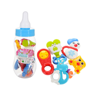 Брязкальце в колбі 776-A1-2-3, 5 шт., від 8.5 см, прорізувач (В асортименті)